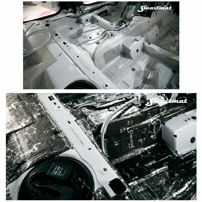 Mata butylowa WYGŁUSZAJĄCA antywibracyjna samochodu elastyczna 2,5mm