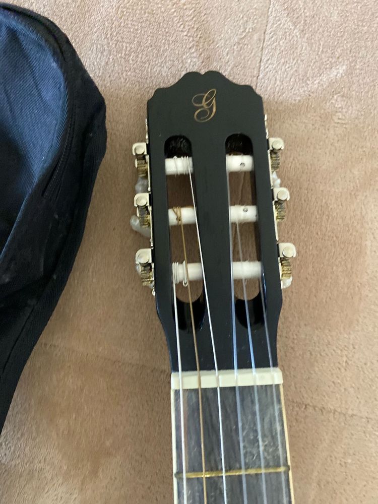 Viola/guitarra classica preta