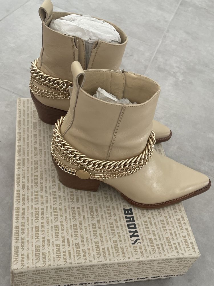 Botas beges BRONX