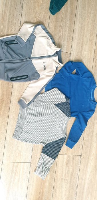 3 bluzy chłopięce 92-98