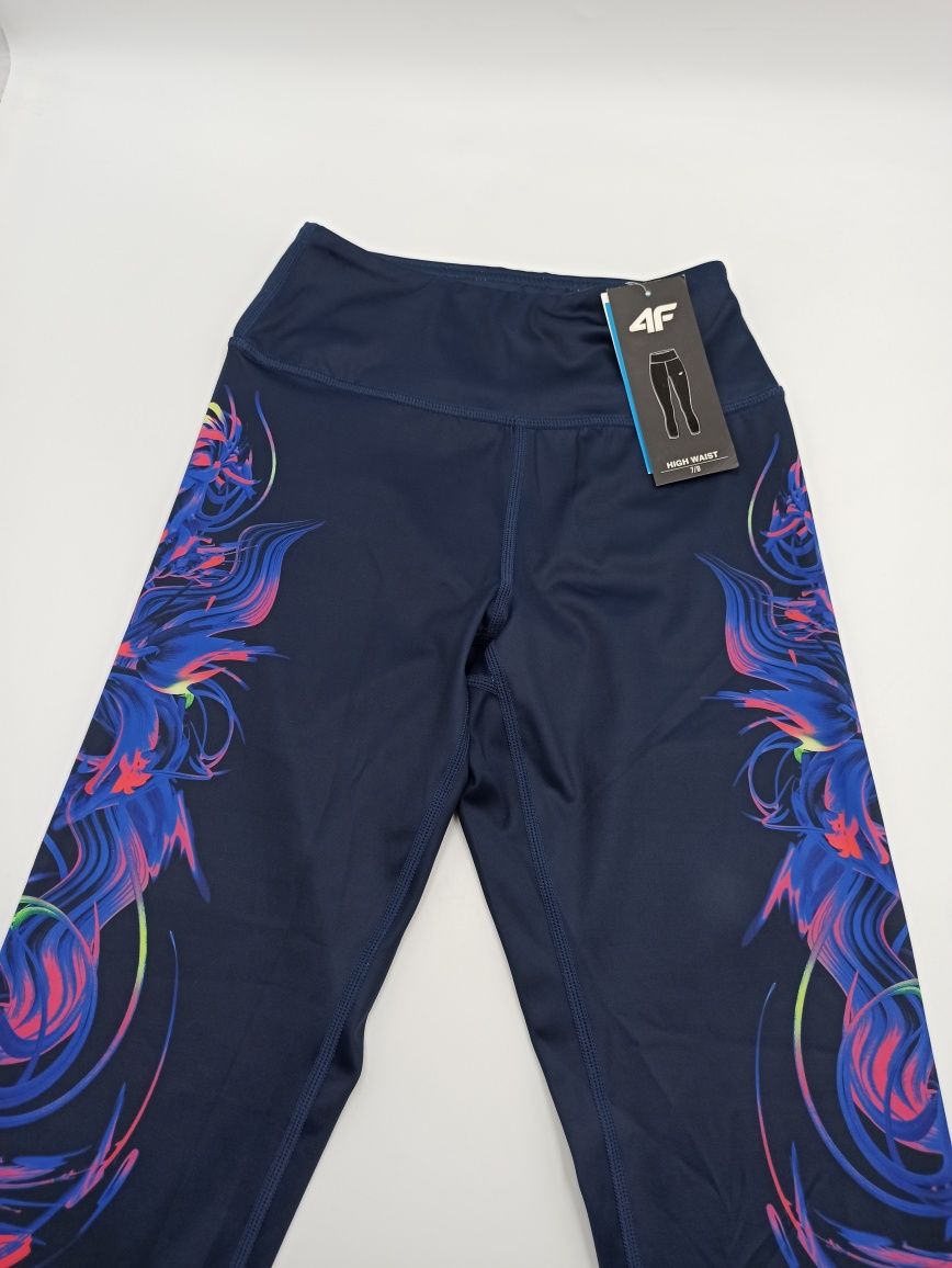 Leginsy funkcyjne damskie 4F,  XS , 7/8
