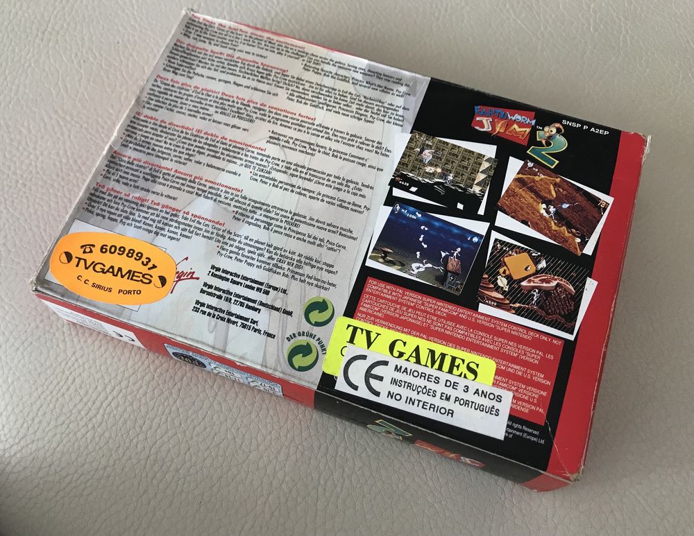 Earthworm jim 2 Super Nintendo Snes