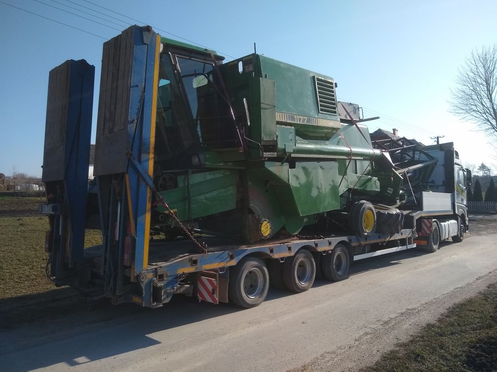 Transport materiałów sypkich patelnia wywrotka wanna wapno kamień żwir