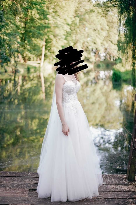 suknia ślubna, rozmiar 34
