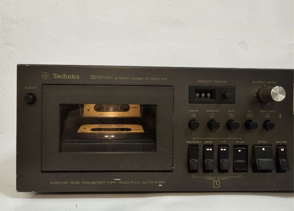Magnetofon kasetowy Technics S-671 USD. Japan