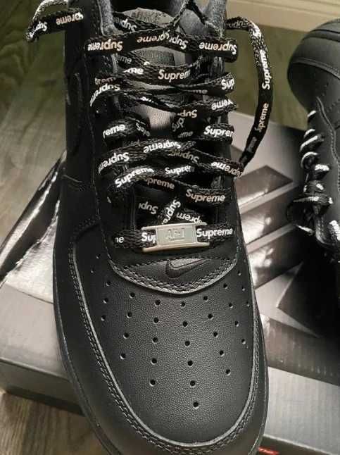 *NoweNikeAirForce1Supreme*Black.45