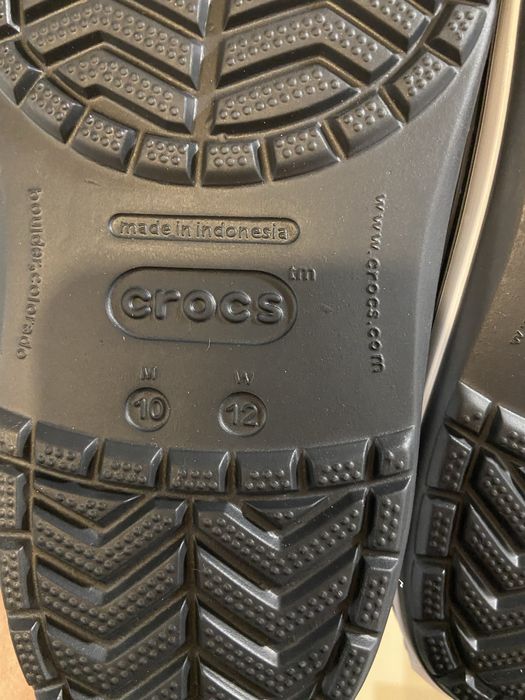 Nowe oryginalne crocsy, chodaki 43/44 czarne
