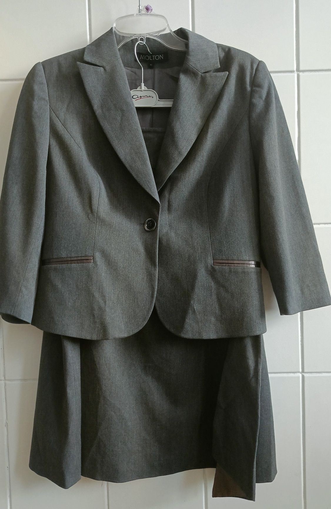 Garnitur molton damski 42