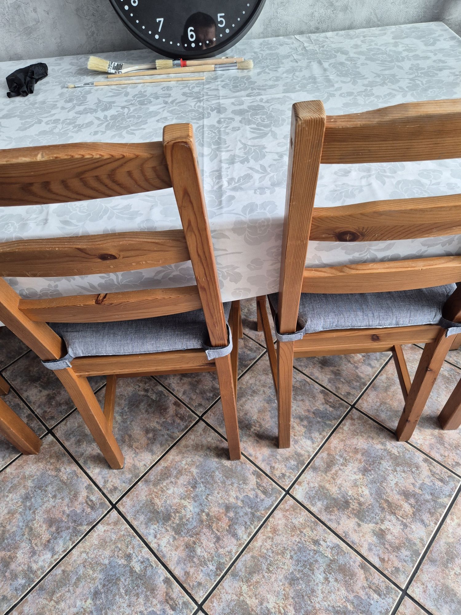 Stół i 4 krzesła Jokmokk Ikea
