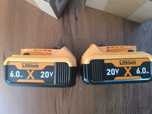 Akumulatory, baterie do DeWalt 20V 6 Ah - 2 szt