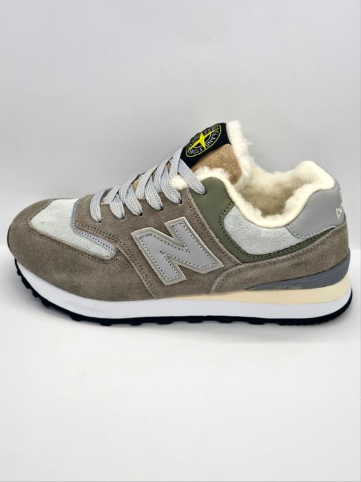 АКЦІЯ/Жіночі зимові кросівки New Balance X Stone Island 574 (37/38/39)