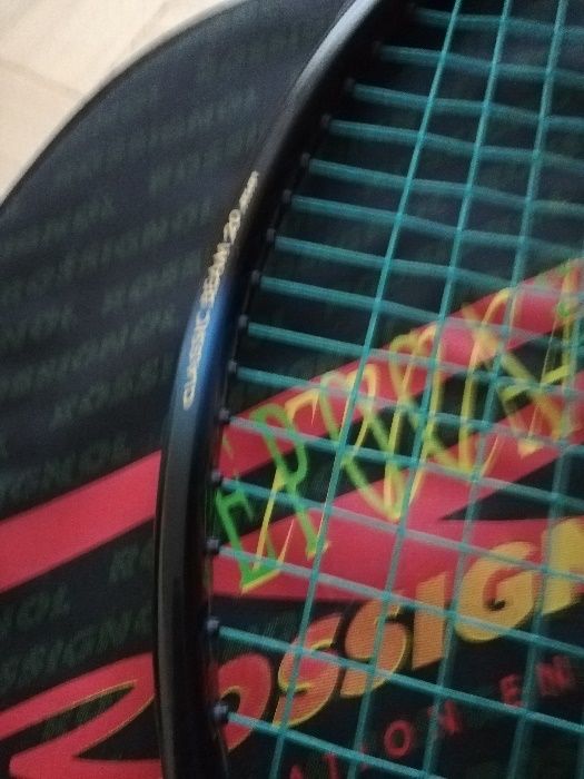 kultowa rakieta do tenisa ROSSIGNOL z pokrowcem