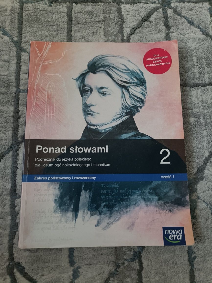 Ponad Słowami 2 część 1 - Zakres Podstawowy i Rozszerzony