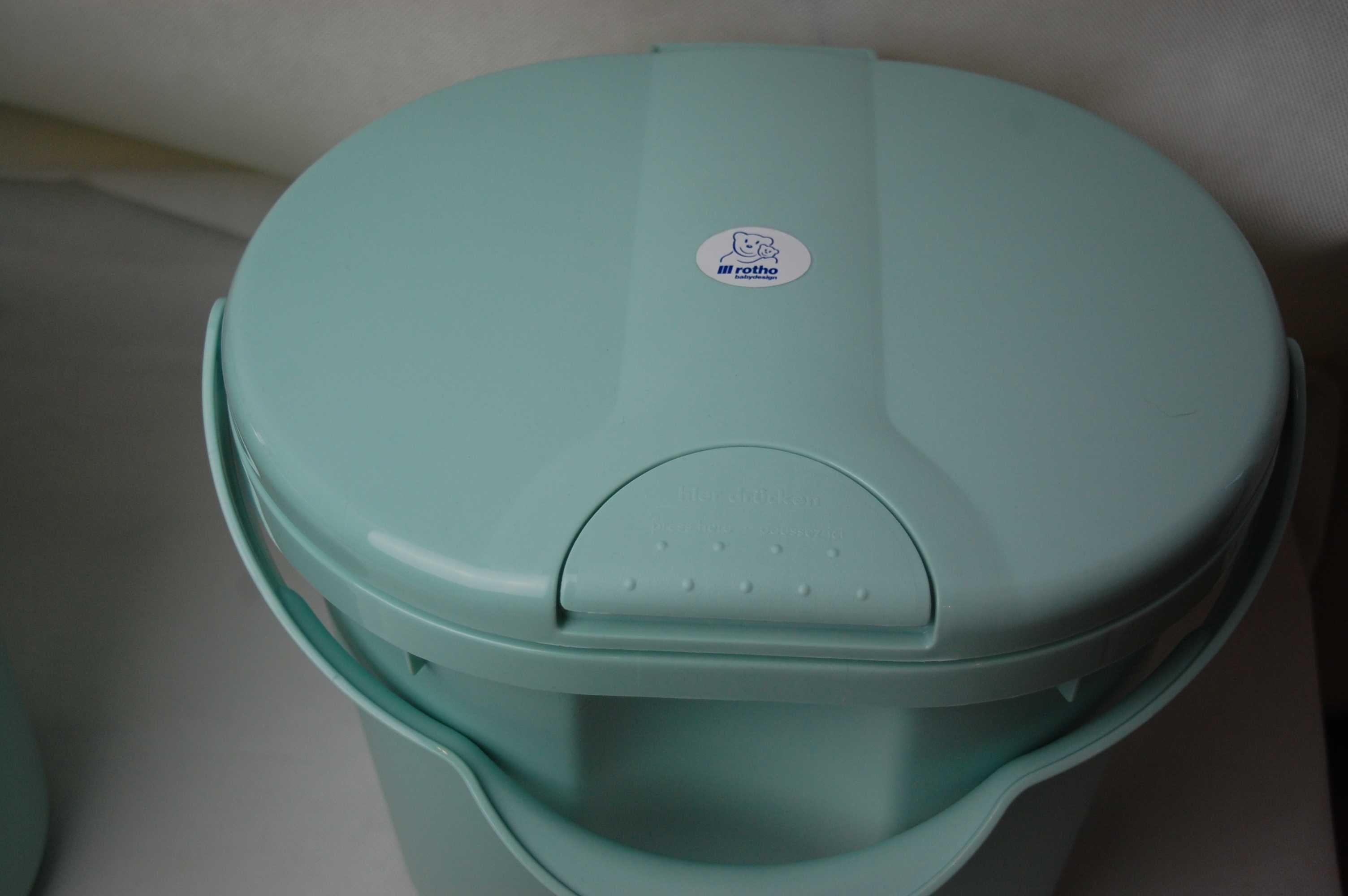 Rotho Babydesign TOP Pojemnik na zużyte pieluszki, wiadro 11 l