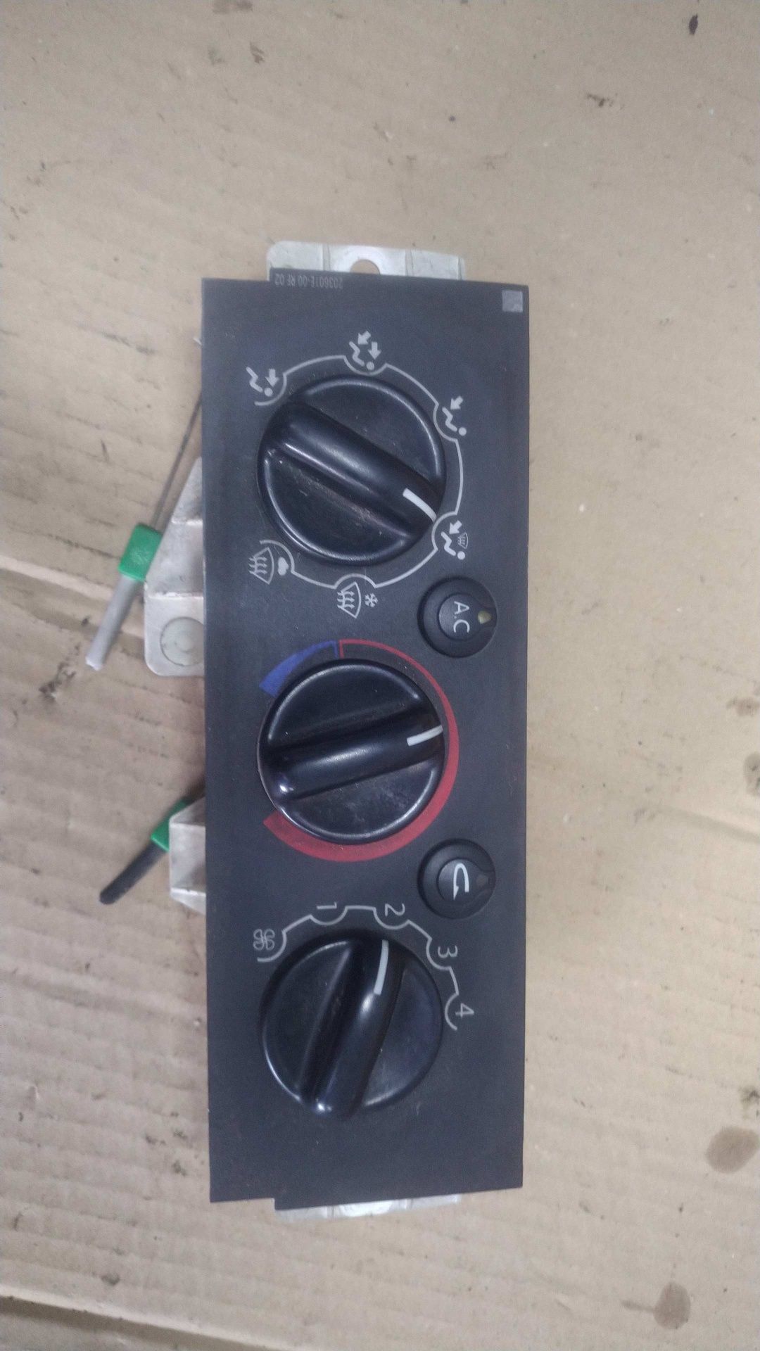 / Master II Movano panel sterowania klimatyzacji nawiewu