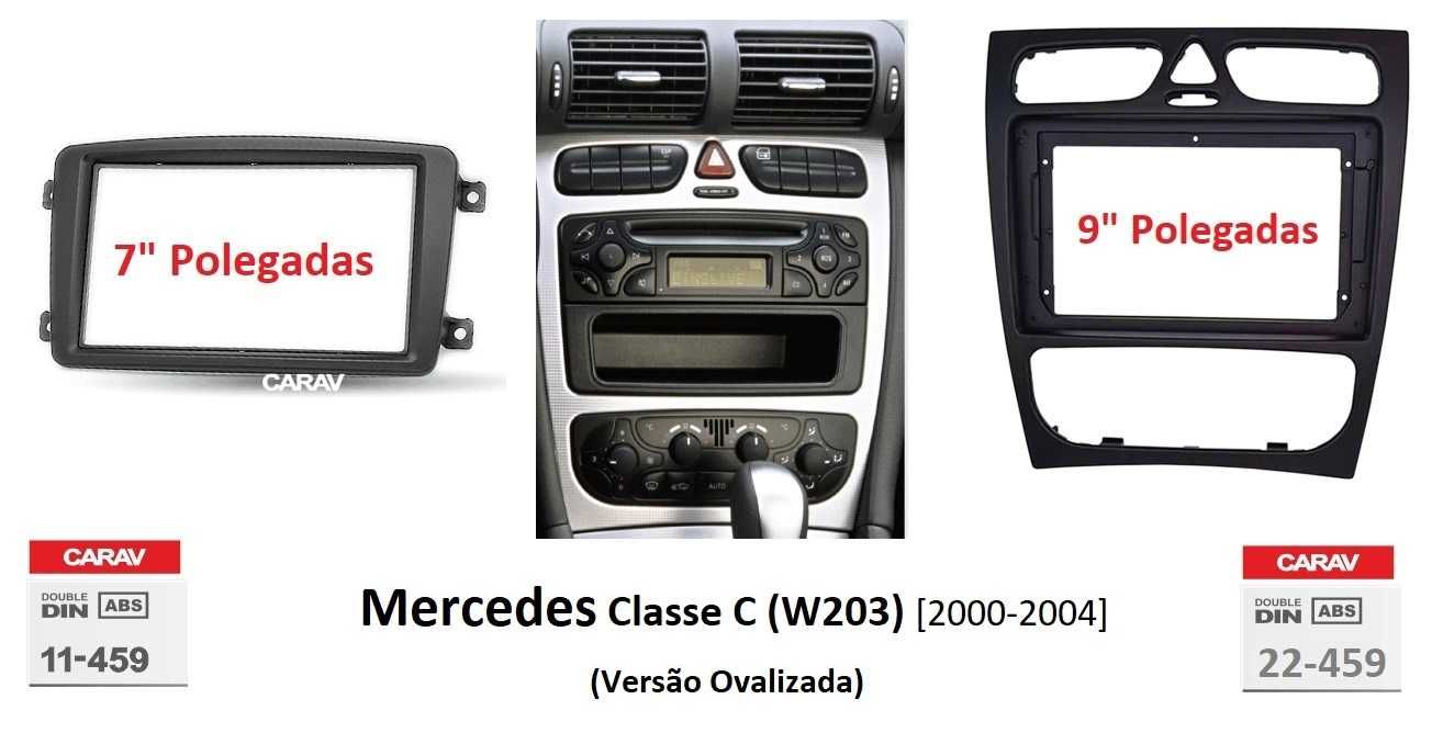 Rádio 2DIN •  Mercedes Classe C (C220) • Android •  W203 C200 [4+32GB]