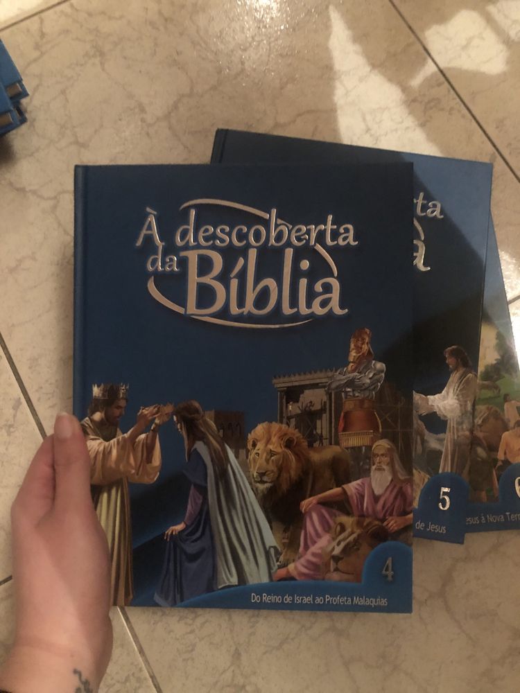 Coleção para crianças a descoberta da Bíblia