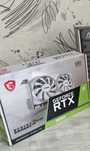 MSI GeForce RTX3050 8Gb видеокарта белая