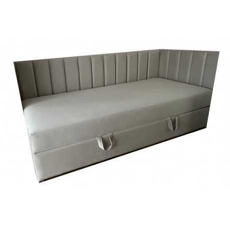 Stylowe, jednoosobowe łóżko Milo 110x200