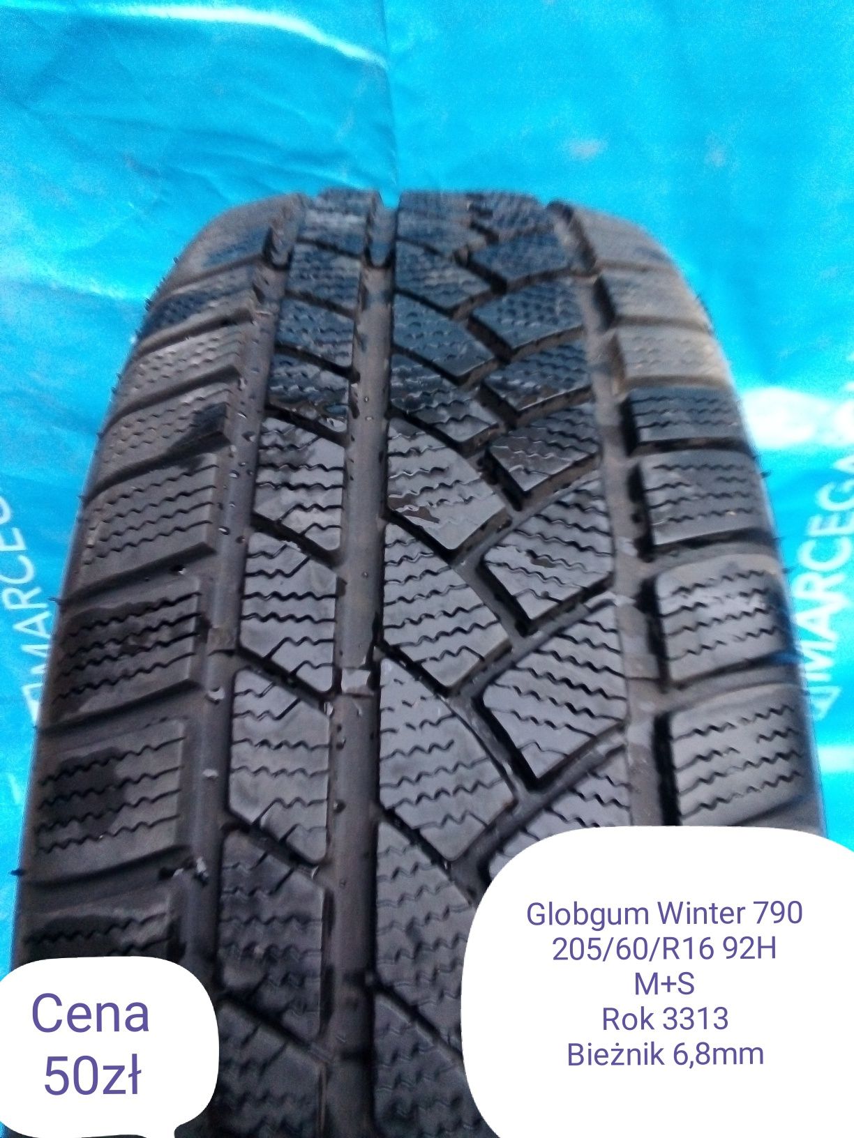 Opona zimowa 205/60/r16 globgum winter