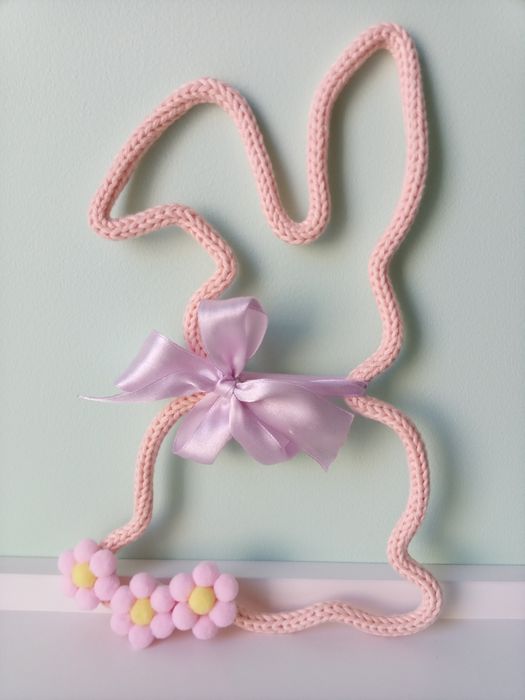 Декор пасхальний, декор для дому, зай чик