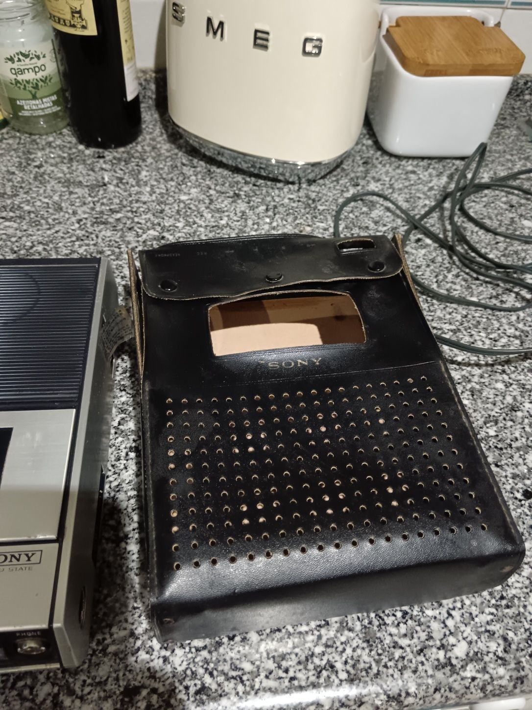 Leitor gravador portátil sony