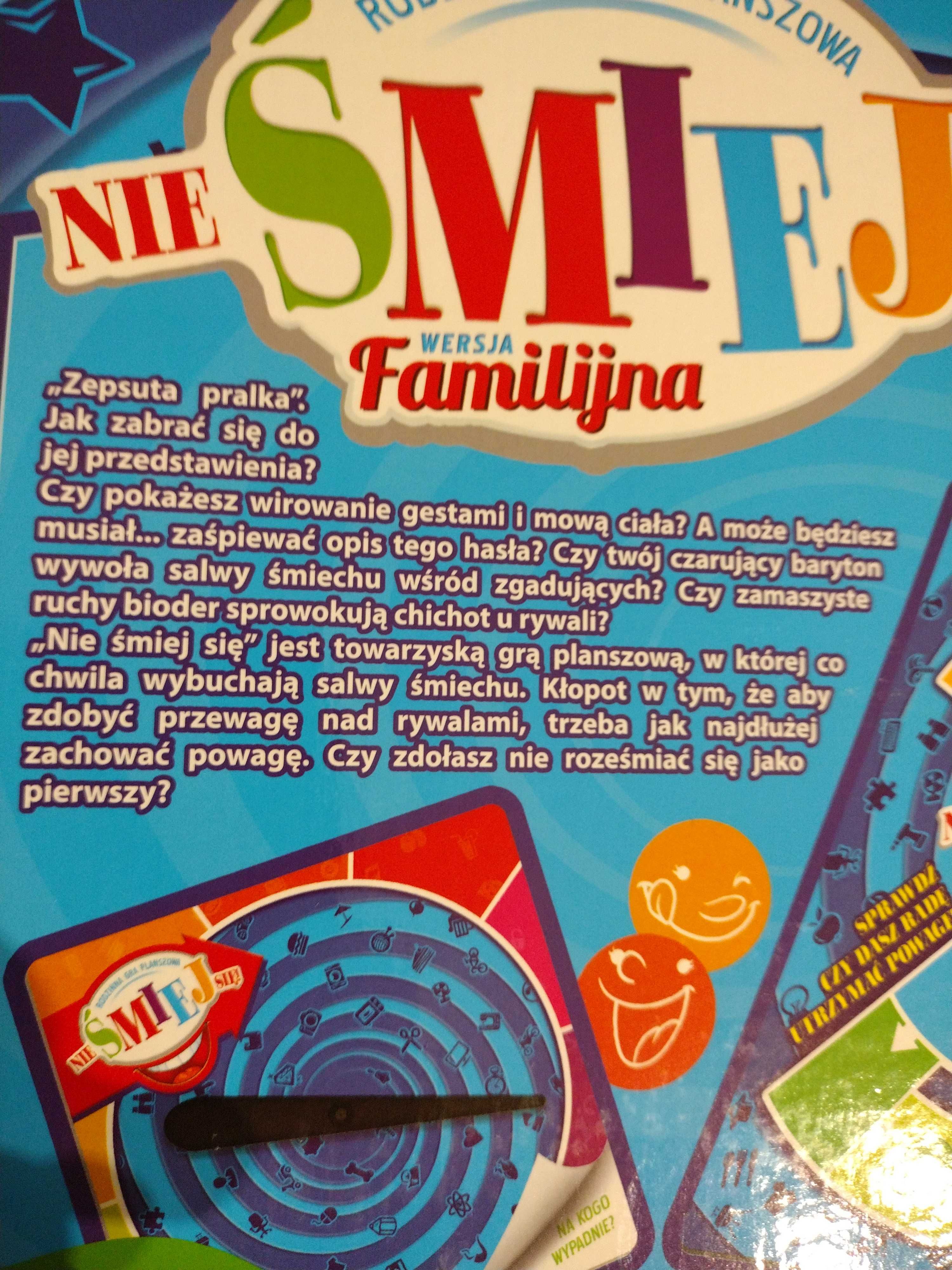 Nie śmiej się (gra familijna, dla dzieci)