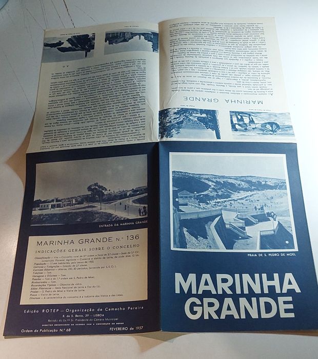 Marinha Grande - Roteiro ROTEP | Incluí Mapa Desdobrável