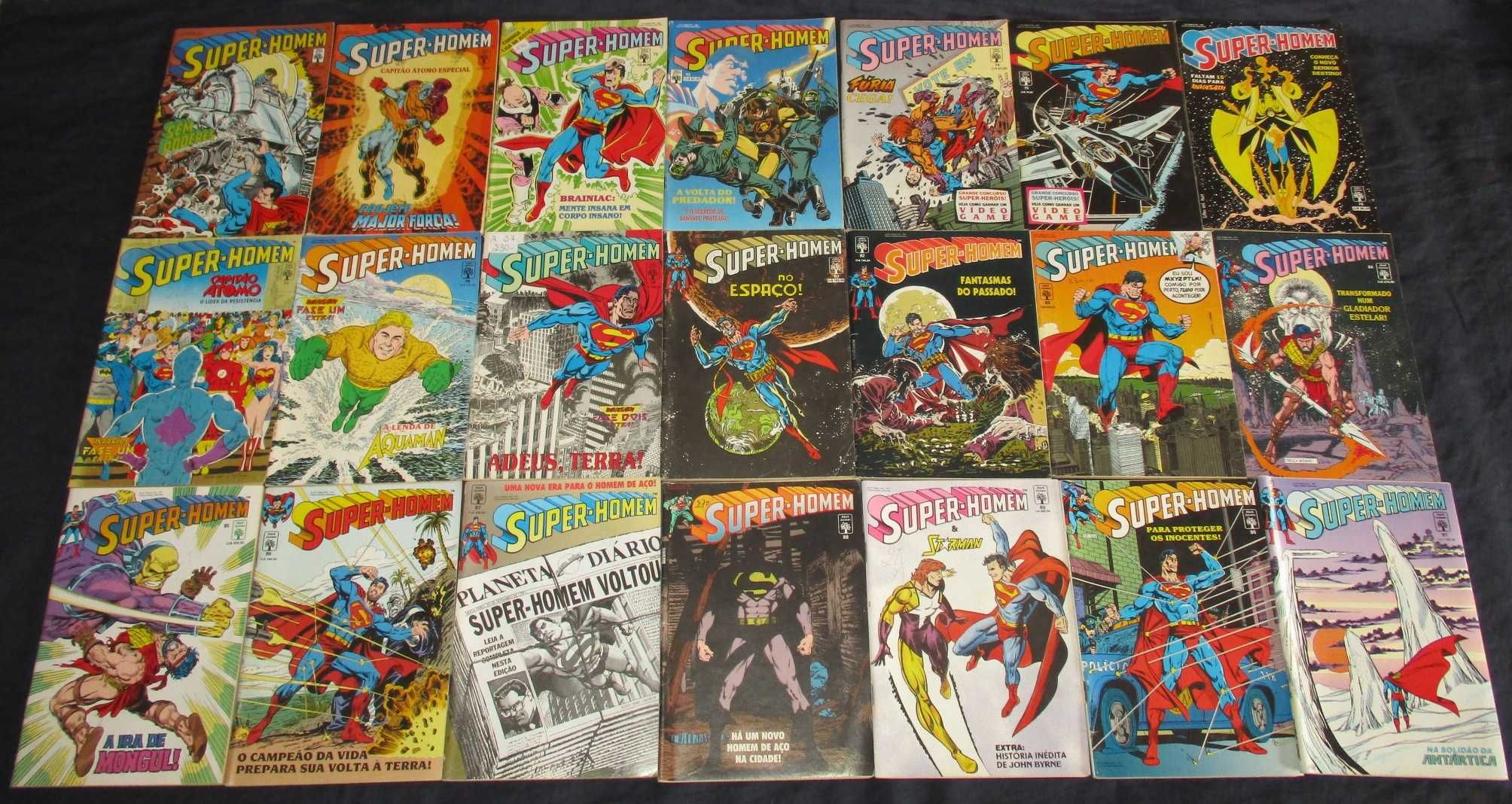 Livros BD Super Homem Abril DC Comics