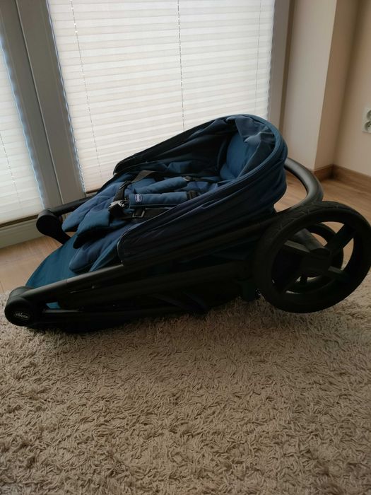 Wózek Chicco multiride deep blue z moskitierą