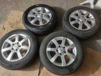 Felgi 5x112 R15 VW Golf Skoda Octavia Seat koła zimowe Opony 195/65