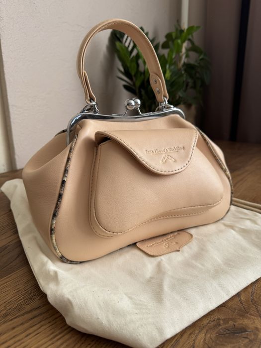 Сумка жіноча/шкіряна (Української дизайнерки Yana Titova's WorkShop)