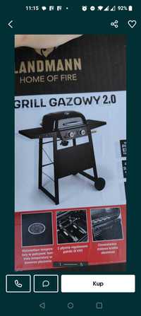 Grill gazowy LANDMANN 2.0 - nowy zapakowany