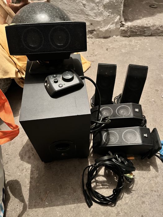 Zestaw głośników 5.1 Logitech X540 w pełni sprawny