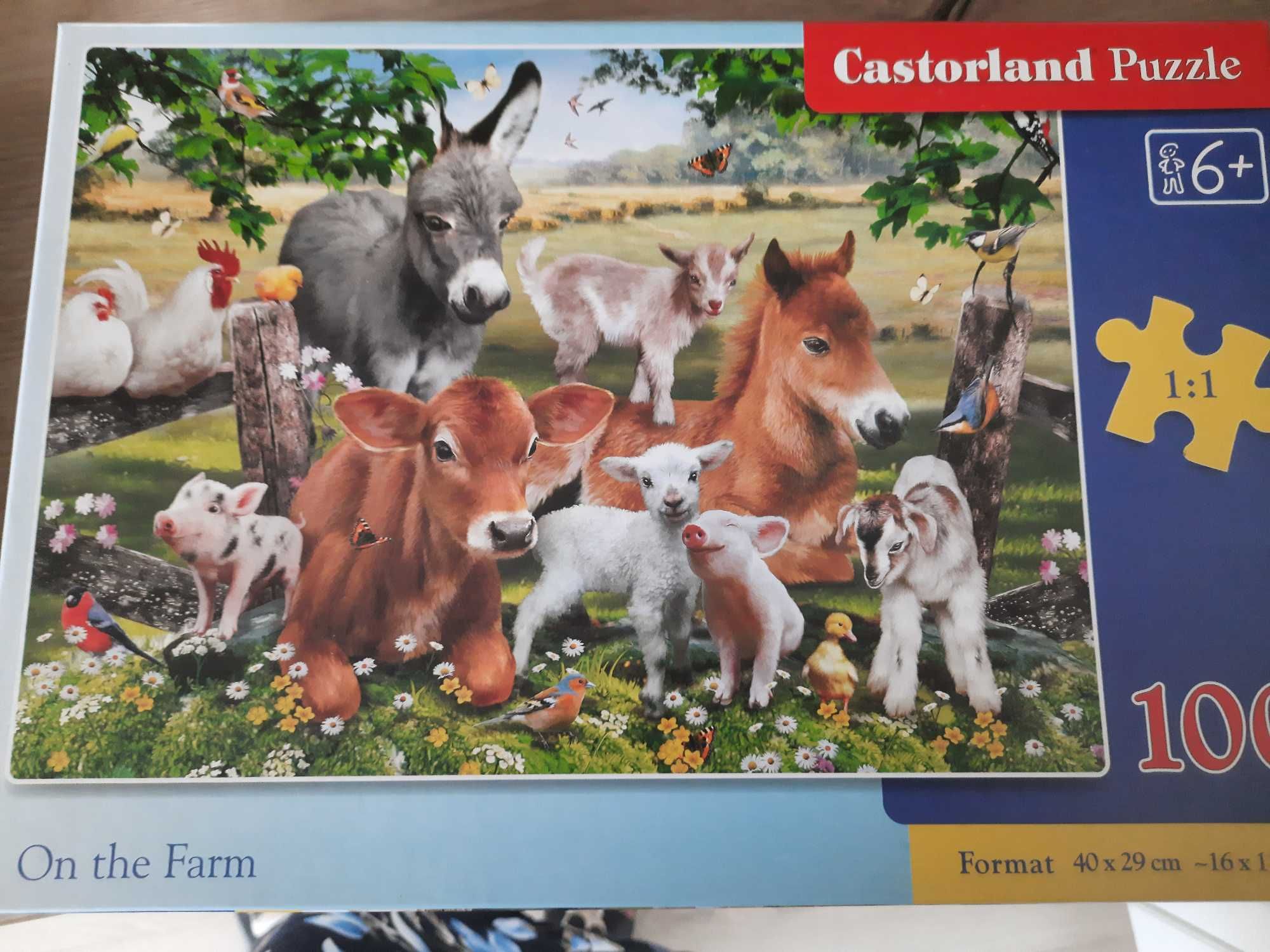 Puzzle 100 szt 5 lat