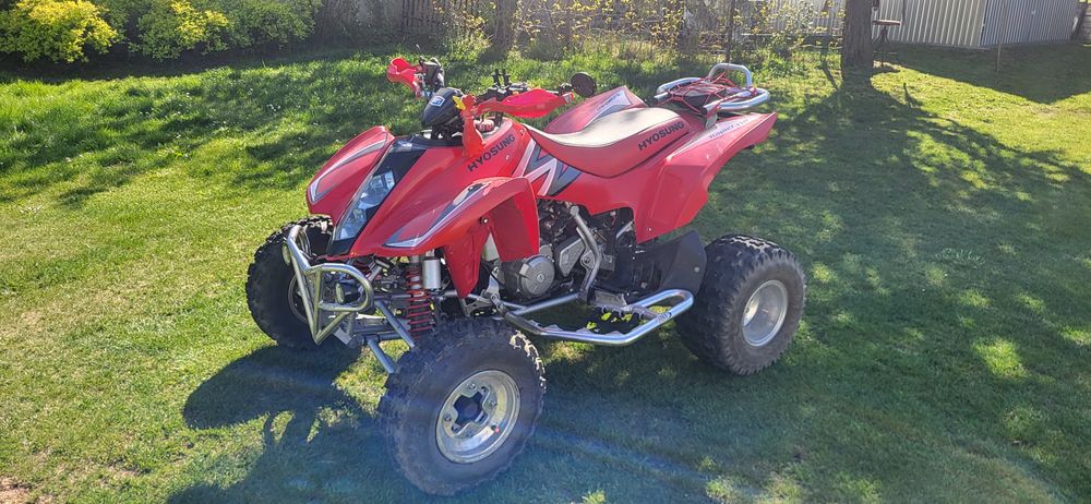 Hyosung Rapier TE 450. 2008r. Zarejestrowany. LTZ/KFX