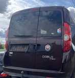 Drzwi tył fiat doblo II MAXI kompletne zderzak błotnik