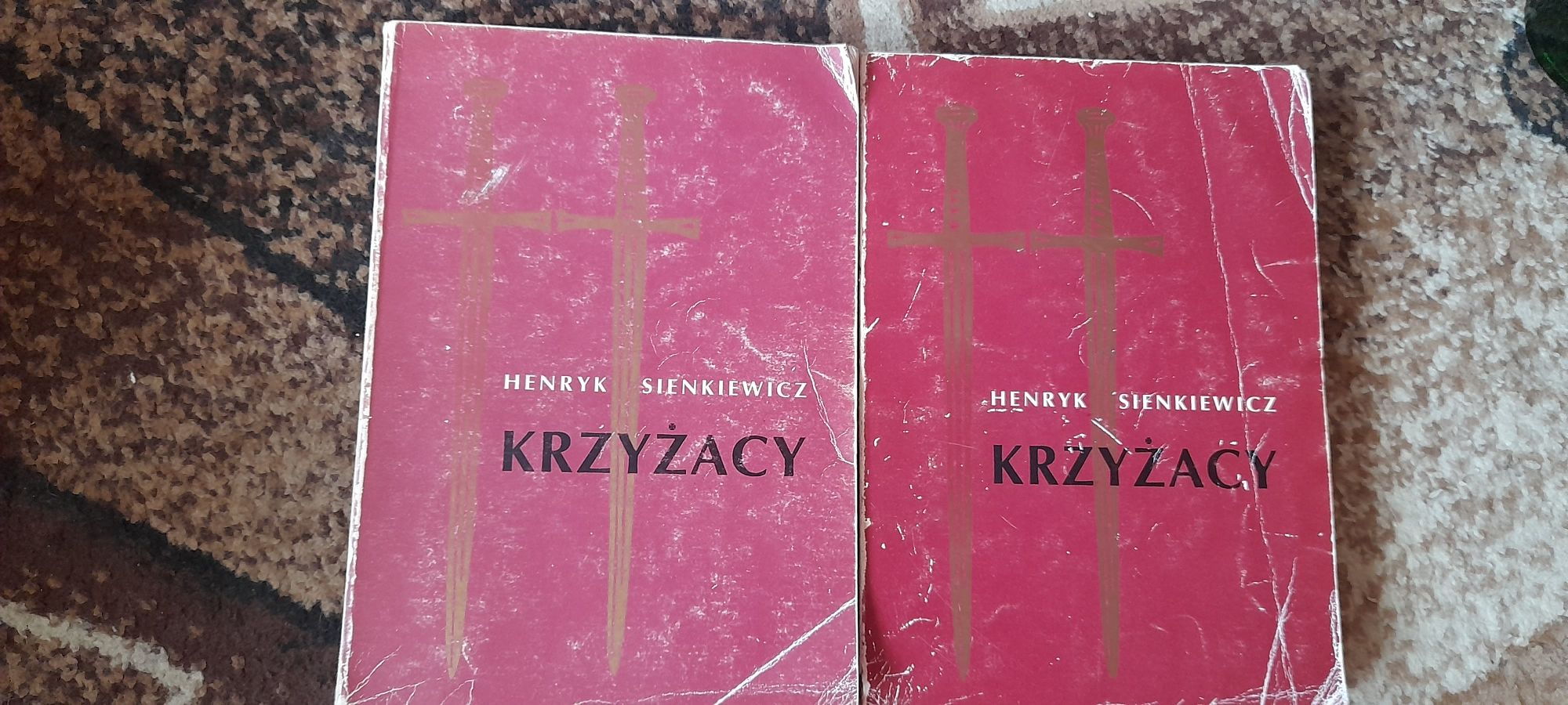 Krzyżacy - Henryk Sienkiewicz dwa tomy wyd czterdzieste 1987