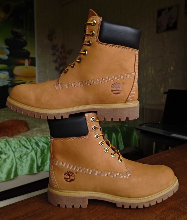 Timberland 6-Inch Premium Nubuck Boots "Red Wing" 10061 43 рр 27.5 см