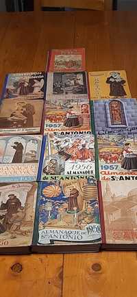 Antigos  Livros de Santo António São  13 em Excelente estado