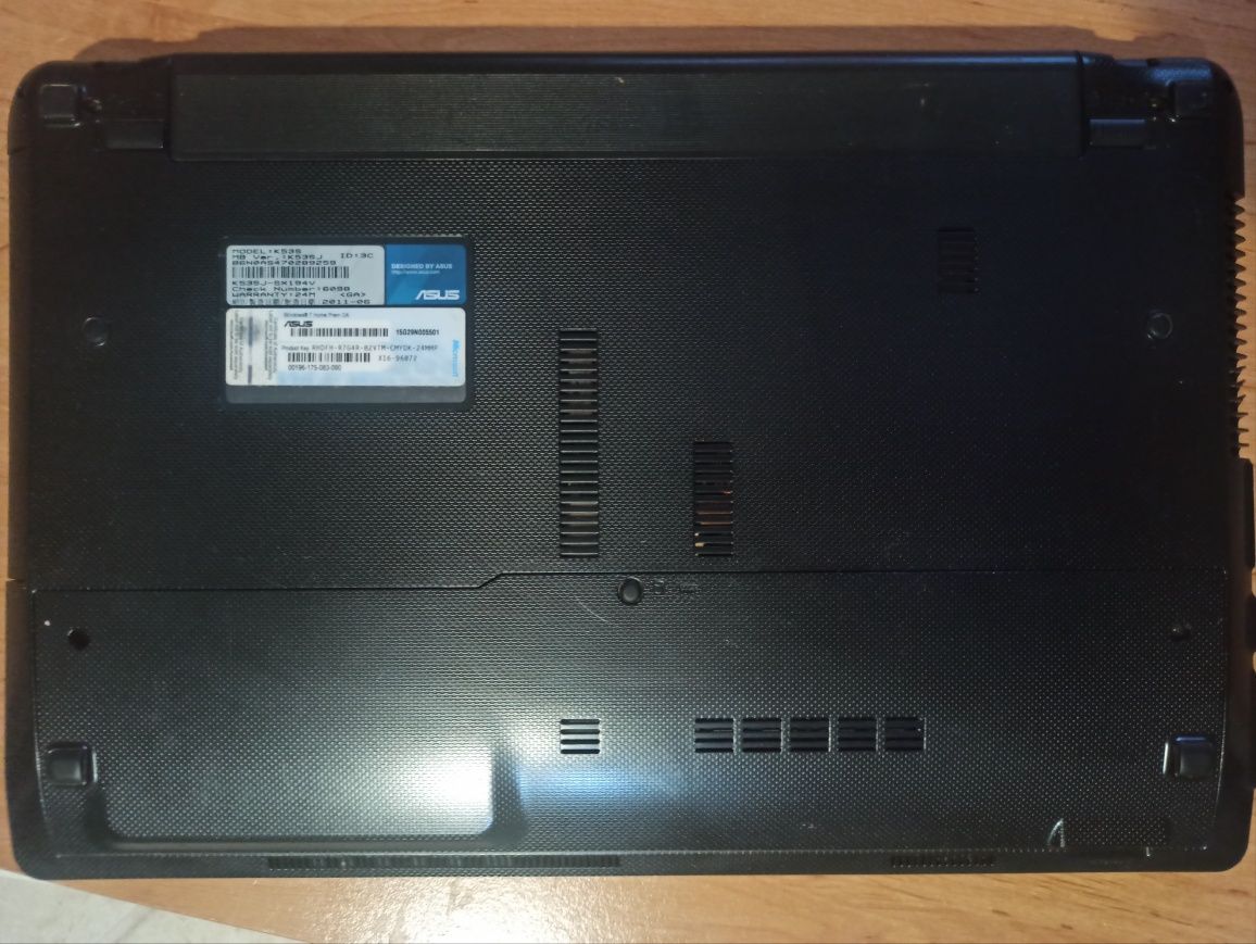 Computador Portátil - ASUS K53S - usado