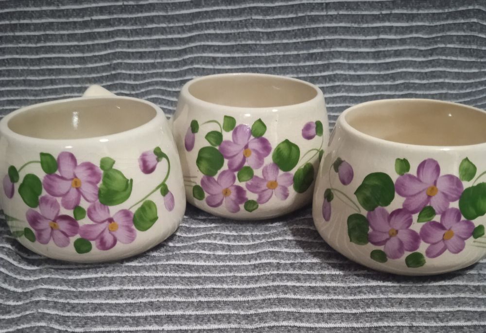 Tygielki - ręcznie malowane.