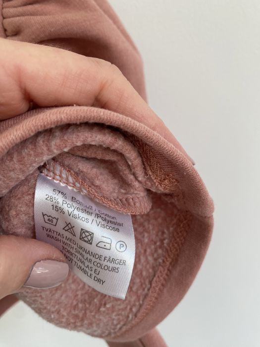 Bluza amy & lucy 92 pudrowy róż bufki