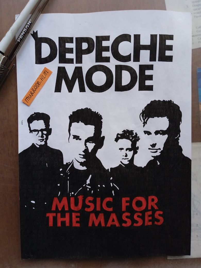 Рисунки Depeche Mode