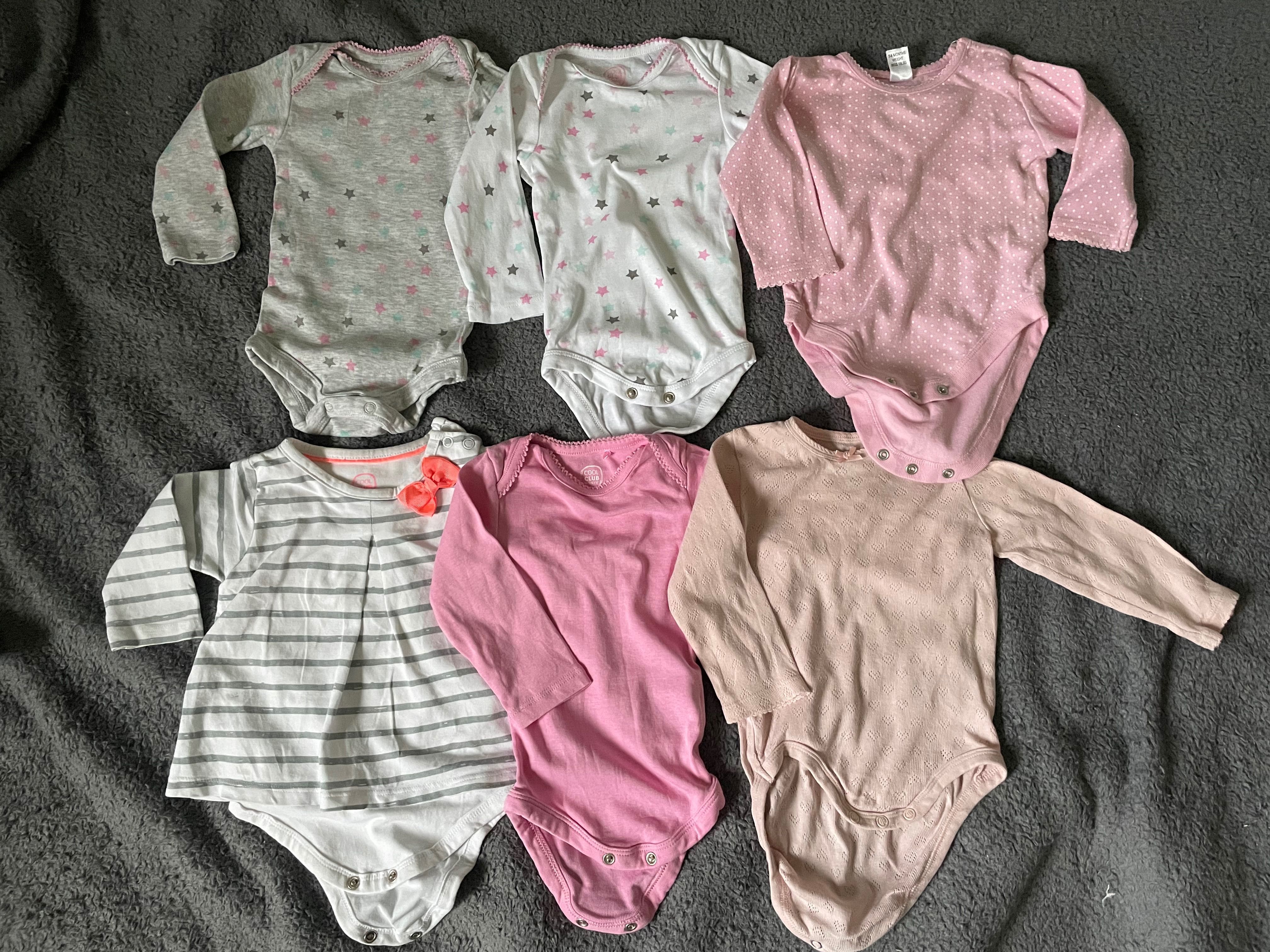 Paka r 68  25 szt niemowlęce Smyk Zara Next wiosna lato