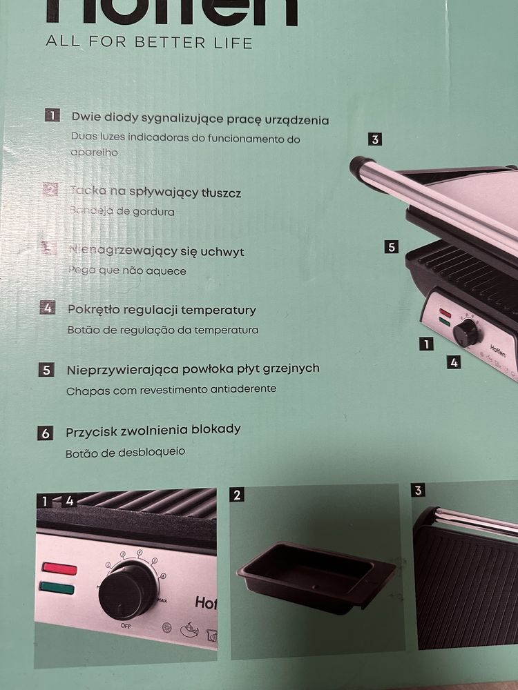 Grill elektryczny Hoffen