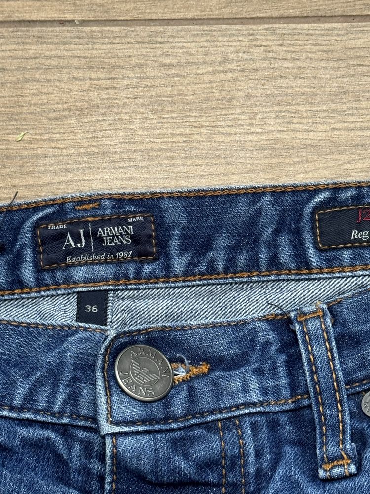 Джинси Armani EA7 metal logo