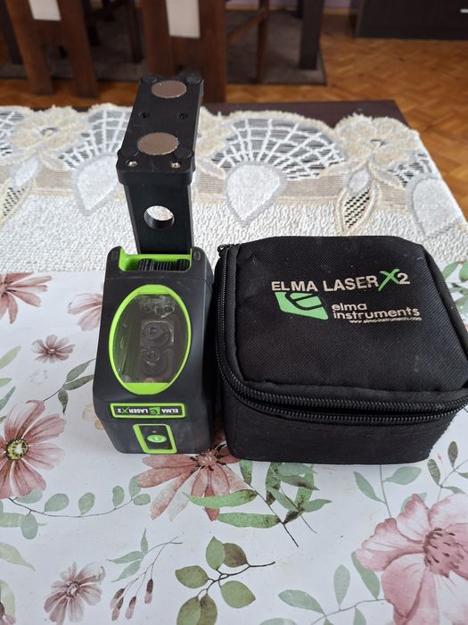 Elma X2 Laser Zielona Wiązka Krzyżakowy