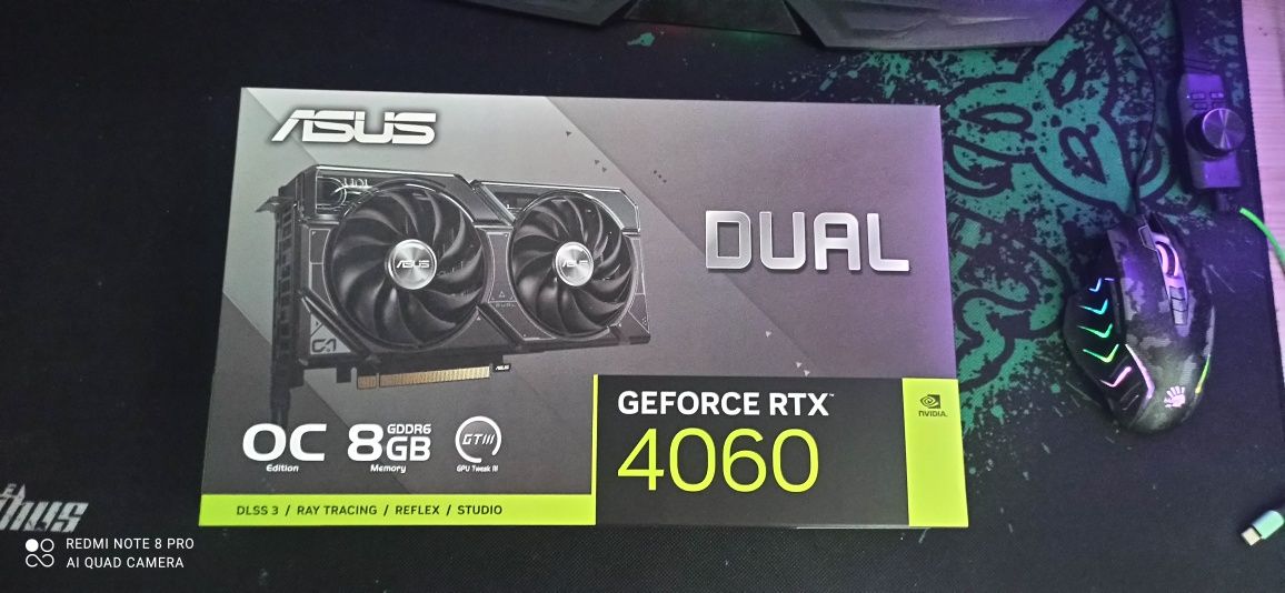 ASUS DUAL RTX 4060 8GB видеокарта