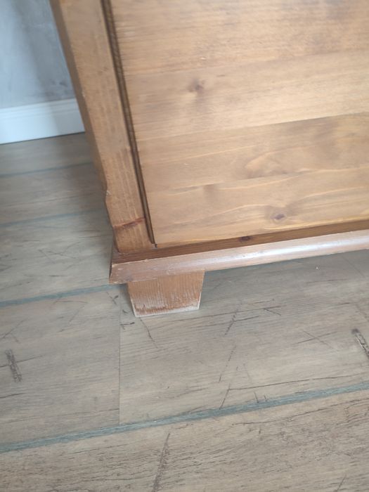 IKEA szafka TV Hamnes drewno